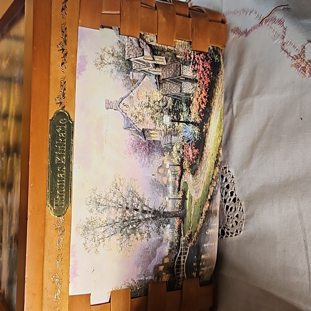 Thomas Kinkade Lamplight Baskets - Picture 2 of 9